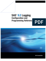 SAS 9.2 Logging - Configuration and Programming Reference