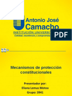 T3 Presentación sobre los mecanismos de protección de los derechos fundamentales.