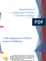Introduction To Fundamentals of Smart Led Driver Design