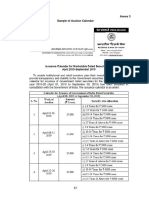 GOVT SECURITIES ISSUANCE CALENDER