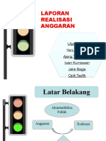 Laporan Realisasi Anggaran Berbasis Kas1