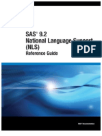 SAS 9.2 National Language Support (NLS)- Reference Guide