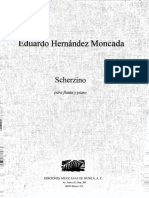 Scherzino para Flauta y Piano Eduardo Hernandez Moncada