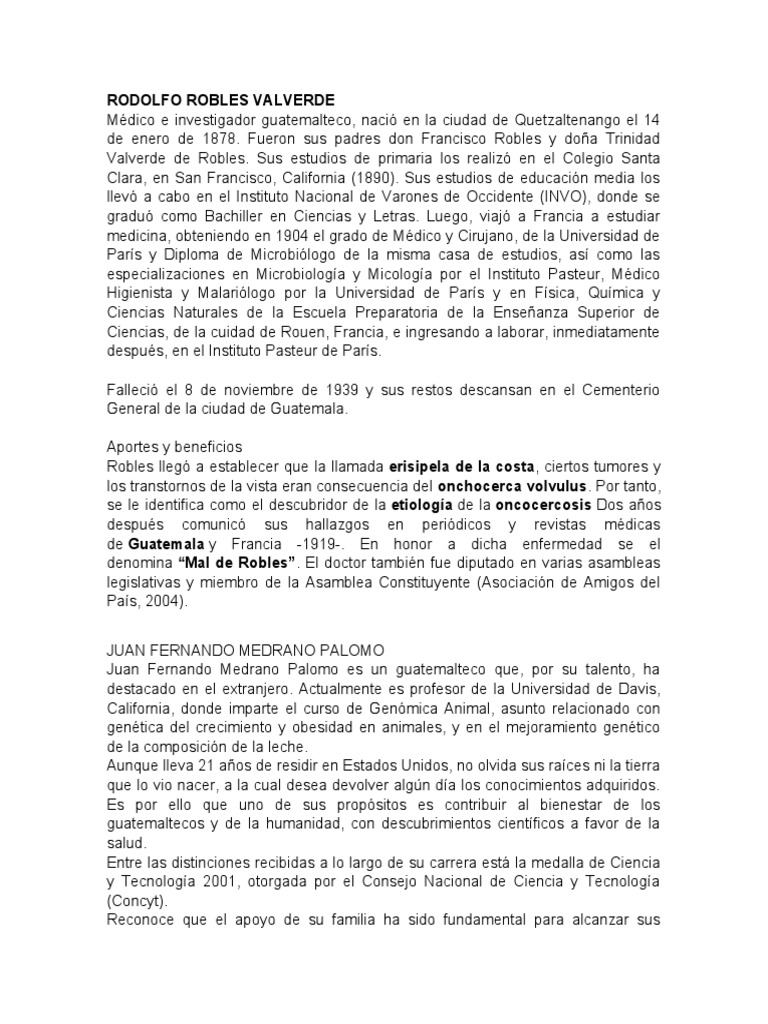 Rodolfo Robles Valverde PDF Bienestar Medicina