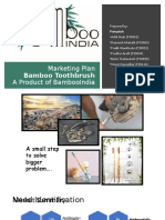 Marketing Plan For Bamboo Brush