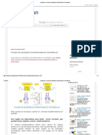 Coparoman - Prueba de Polaridad A Transformadores Monofásicos PDF