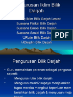 Pengurusan Iklim Bilik Darjah