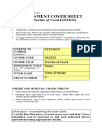 SX3505 Final Essay