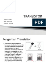 Transistor Pengertian dan Fungsi Dasar Transistor dalam Elektronika