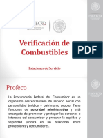 CARLOS AARON RODRIGUEZ. PROFECO. Verificación de Combustibles PDF