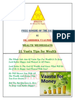 Wealth Wednesdays - 21 Vastu Tips For Wealth