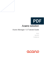 Acano Manager V1.1.4 Tutorial Guide