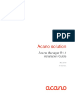 Acano Manager Installation Guide R1.1
