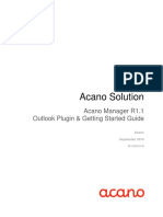 Acano Manager Outlook Plugin Installation Guide