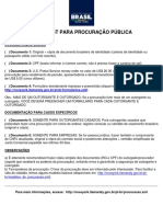 Checklist - Procuracao Publica PDF