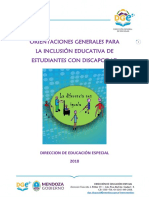 Documento de Inclusion Dee 18 Semana de La Inclusion PDF