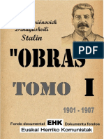 Stalin Obras Tomo 1 1901 1907