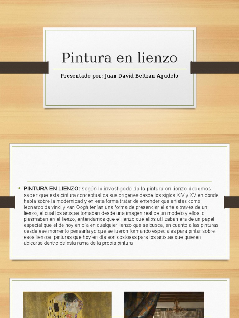 Pintura en Lienzo | PDF | Lona | Pinturas