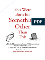 You Were Born for Something Other Than This Chris Edward Jensen