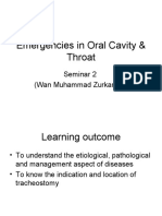 S2 - Emergencies in Oral Cavity and Larynx