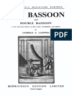 Bassoon and Double Bassoon - Langwill PDF
