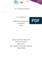 Solución de Ejercicios Unidad 1 y 2