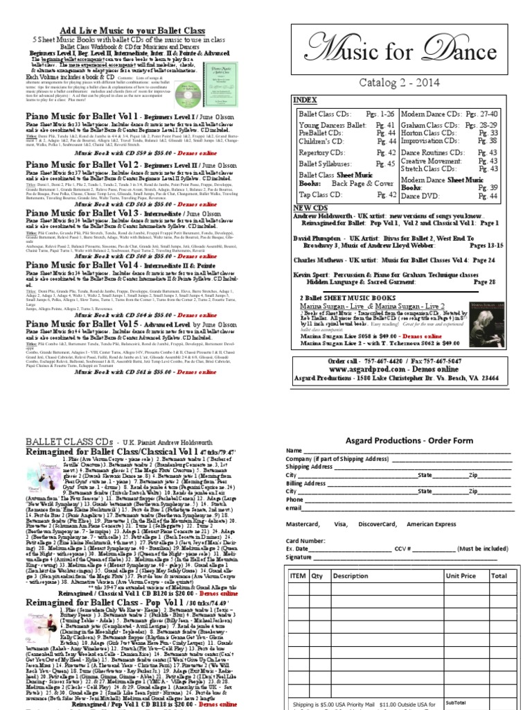 Asgard Catalog - 2014 - 02 - Full-2 PDF | PDF | Tempo | Performing