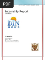 Download Internship Report on DIN News by Emaan Khan SN45268481 doc pdf