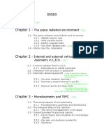 Index Chapter 1 - : The Space Radiation Environment