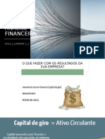 AULA - 1 - UNIDADE - 1 - 1 - Capital de Giro e Análise Financeira