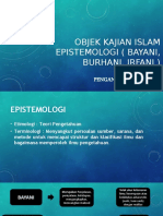 Objek Kajian Islam