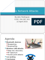 Wireless Network Attacks