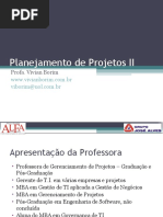 Planejamento de Projetos Gerenciamento de Riscos