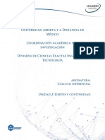 CDI Unidad 2 Limitesycontinuidad PDF