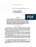 Dialnet FormacionDeLaLeyYTecnicaLegislativa 2649761 PDF