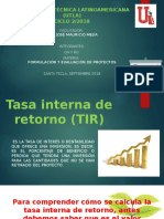 Tasa Interna de Retorno