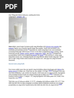 susu fermentasi merupakan susu hasil proses fermentasi oleh bakteri asam laktat.docx
