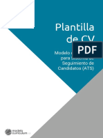 Guia Plantilla Curriculum Optimizado Ats PDF