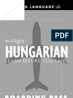In Flight Hungarian