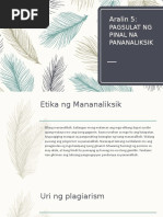 Pagsulat NG Introduction at Background | PDF