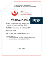 Trabajo Final - Herramientas de Calidad PAGOEFECTIVO - VF