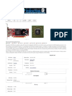 ATI Radeon HD 4350 Especificaciones