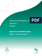 Planeación Docente de La Unidad 2