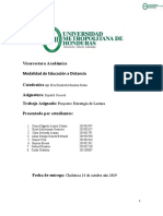 Informe de Estrategias Lecturas. .REVISADO