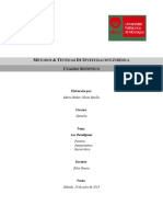 Cuadro Sinóptico - Métodos y Técnicas de Investigación Jurídia (Paradigmas) PDF
