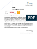 RSUP dr. Hasan Sadikin Klarifikasi Berita Hoax Voice Note Covid-19