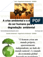 GAMEA - 01 - A Crise Ambiental