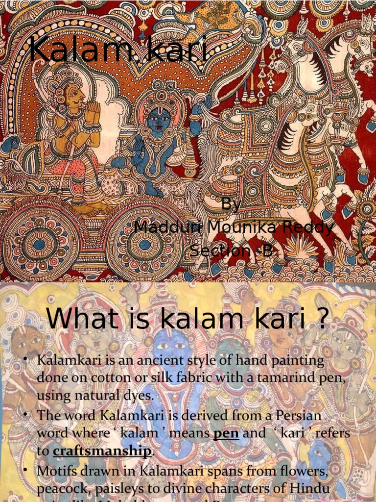 Kalam Kari | PDF | Textiles | Paintings