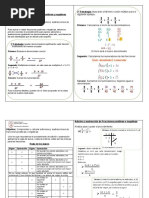 Guía Adición y Sustracción de Fracciones Positivas y Negativas 8vo Básico Semana 23 Al 27 de Marzo