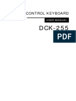 Tastatura Dispecer - Dck-255